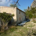 The main house terrace at it was originally