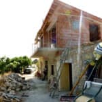 Major restructuring of the upper level of the house into the new shrine room