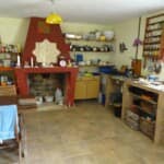 Large country kitchen