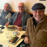 Padmashalin, Me and Vajramati with 'special' tostadas